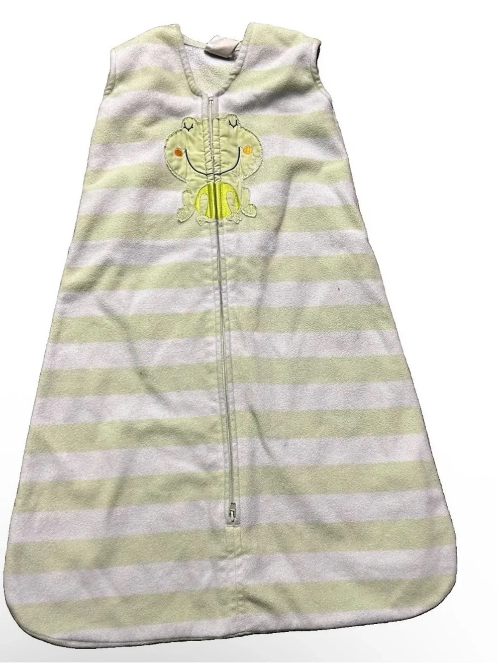 Halo Baby Fleece Striped Sleep Sack 2 Way Zipper Size 6-12 Months